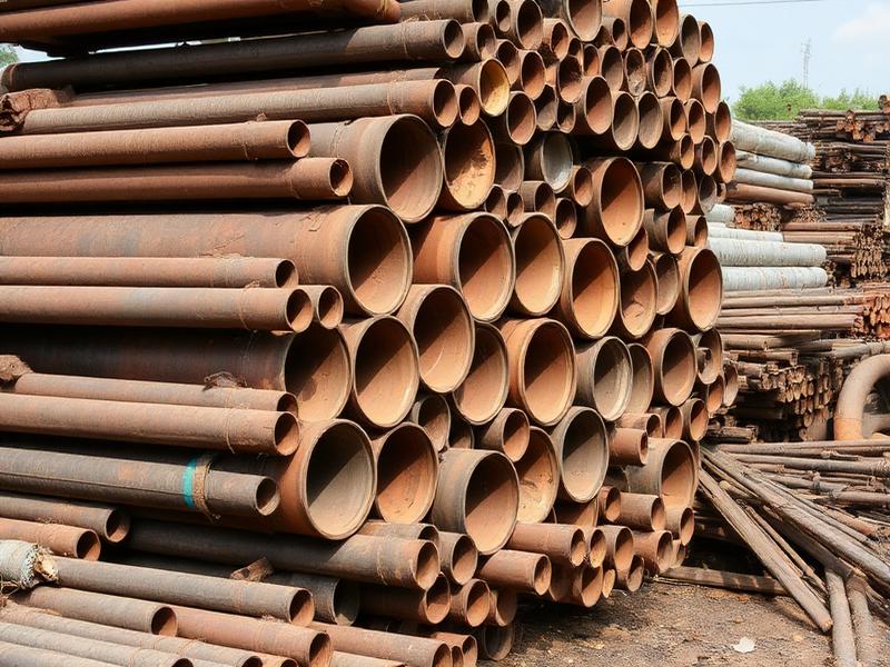 Pipe Scrap bought by KSA Scrap Buyer in Dammam
